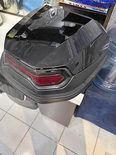 Moyka avadanlığı: Motosiklet üçün üst baqaj qutusu və Wolt Partner termo çantası dəsti — 2