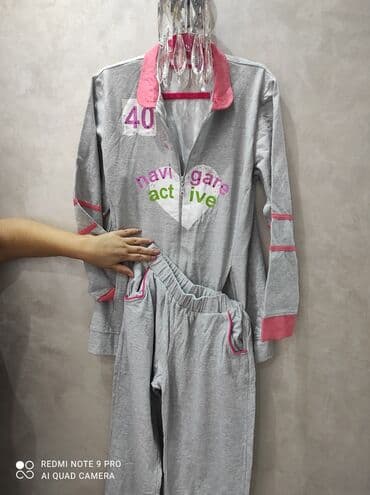 женские спортивные костюмы с стразами: Dəst ev geyimi.Yenidir.hec geyinilmeyibdəyərindən ucuz satiram.L — 1