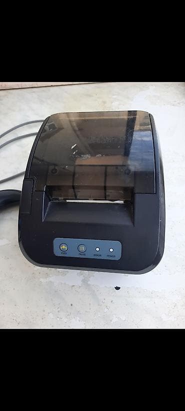 Ticarət printerləri və skanerləri: Termal etiket printeri - Növ: Termal etiket/çək etiket printeri - — 1