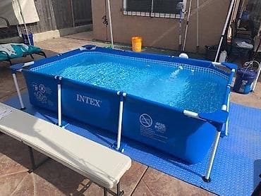 İdman və istirahət: INtex karkaslı hovuz – həyət və terraslar üçün praktik yay həlli — 1