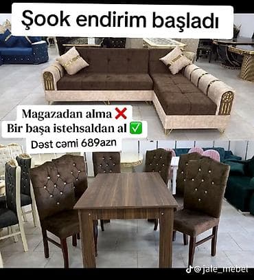 Yeni, Künc divan, Qonaq otağı üçün, Açılmayan