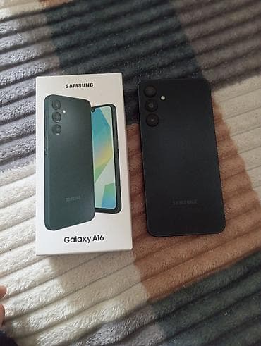 16 gb ram telefon: Samsung Galaxy A16, 128 GB, rəng - Qara — 1