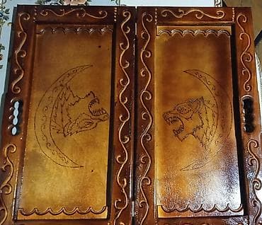 8 mart hediyeler: Əl işi qoz ağacından hazirlanmis nerd — 1