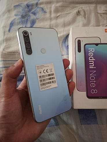 redmi note 12 s: Redmi Note 8, 64 GB, rəng - Mavi, İki sim kartlı — 2