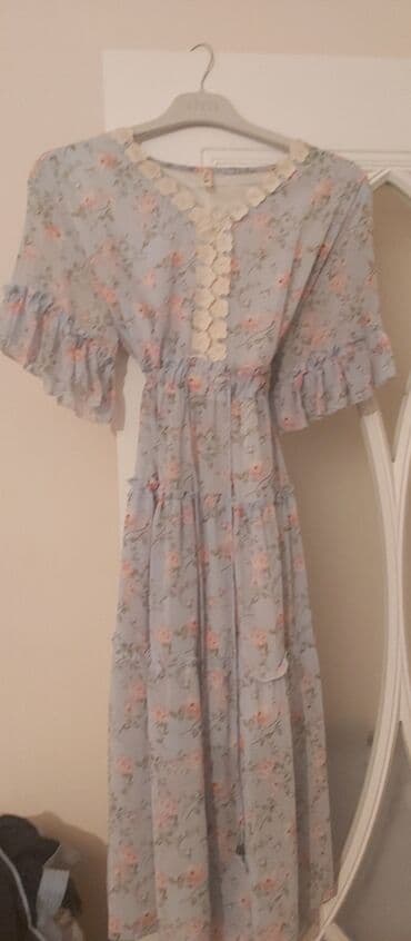 Куртки: Повседневное платье, Миди, L — 2