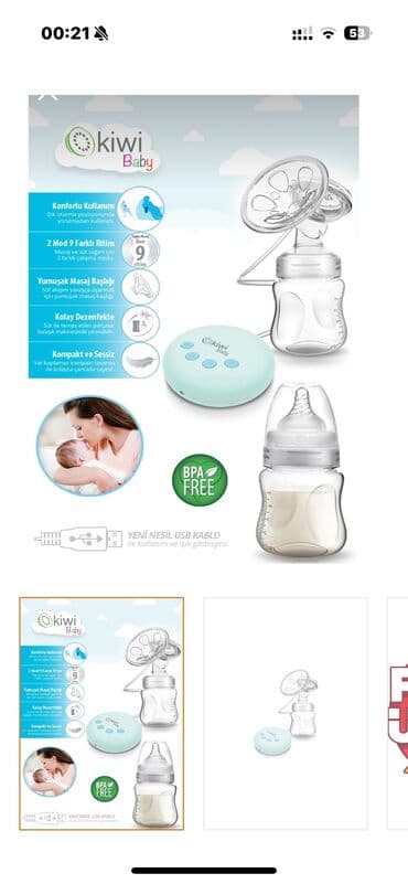 uzi qiymətləri: Süd sağan aparat satılır Kiwi firmasınındı bilənlər bilir necə — 1