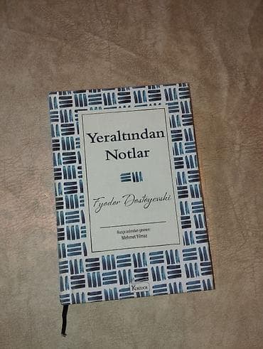 rus dili: Məhsul: Kitab – “Yeraltından Notlar” Müəllif: Fyodor Dostoyevski — 1