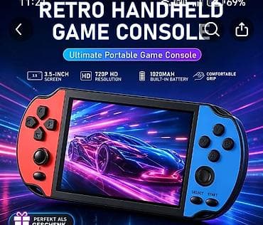 Retro əl oyun konsolu – Ultimate Portable Game Console Əsas