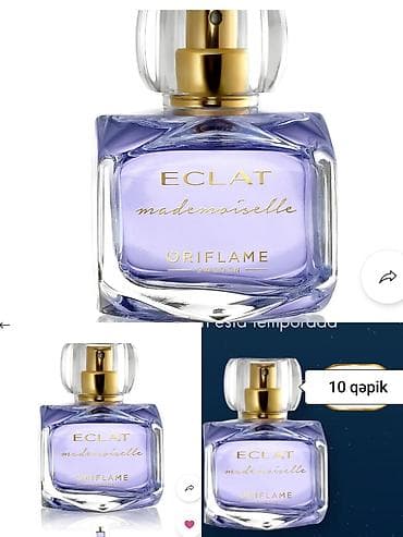 elektron qelyan vozol: Oriflame Eclat Mademoiselle – qadınlar üçün ətir 3al 2ödə🎁🎁👍👍👍 - — 1