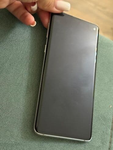 televizor samsung 108 cm: Samsung Galaxy S10, 128 GB, rəng - Ağ, Sensor — 1