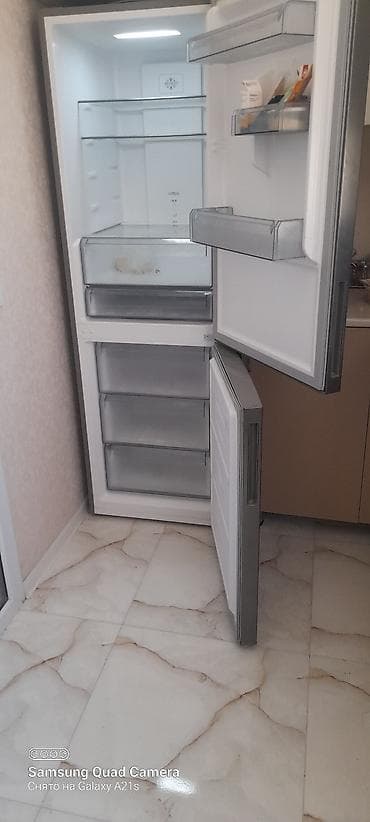 vitrin soyducular: Hoffmann ikiqapılı soyuducu - Rəng: paslanmayan polad (inox), ön — 1