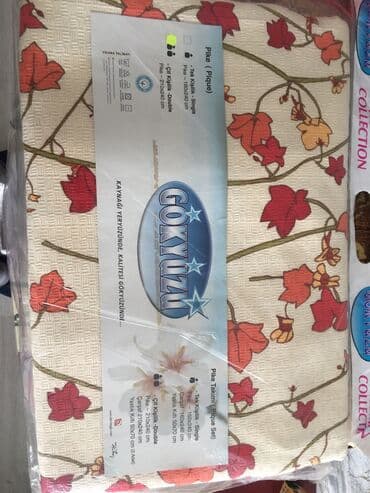 продажа постельного белья: Yeni Böyüklər üçün İki nəfərlik Qış üçün Pambıq Pastel dəsti, Ünvandan götürmə — 2