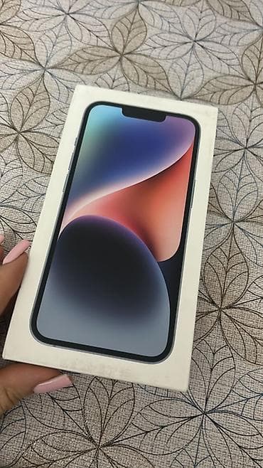 i̇phone plus: IPhone 14, 128 GB, Mavi, Barmaq izi, Simsiz şarj, Face ID — 3