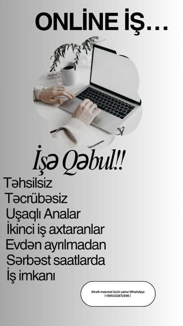 Tibb, əczaçılıq: Çağrı mərkəzi operatoru tələb olunur, Yalnız qadınlar üçün, İstənilən yaş, Təcrübəsiz — 1