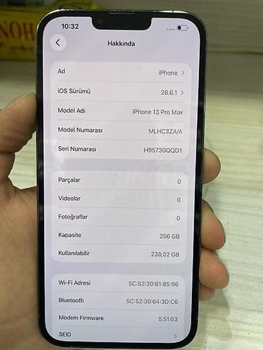 iphone 11 pro adapter: IPhone 13 Pro Max, 256 GB, Sierra Blue, Simsiz şarj, Face ID — 6