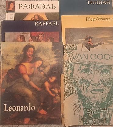 İncəsənət kitabları dəsti – klassik ustadlar haqqında albom və