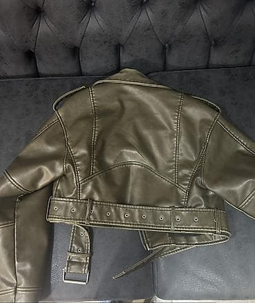 kurtka dəri: Dəri kurtka, Zara, XS — 4
