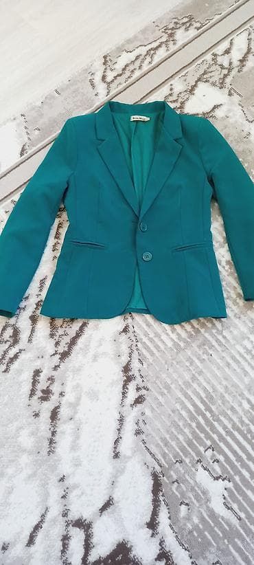 kostum: Dəst qadınlar üçün pencəy və yupka və çanta - Blazer: Düz kəsim, iki — 1