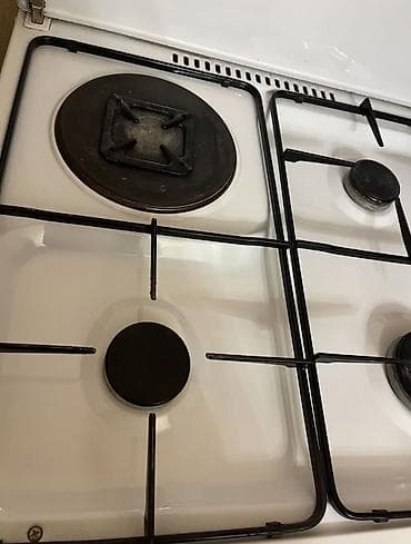 elektrik sobaları: Qaz sobası Quraşdırılan, 3 gözlü, İşlənmiş — 3