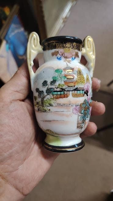 loreva reed diffuser: Винтажная миниатюрная ваза — 1