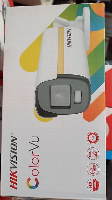 iphone 17 pro max irşad: Hikvision ColorVu DS-2CE12DF3T-F təhlükəsizlik kamerası - Sensor: 2 — 1