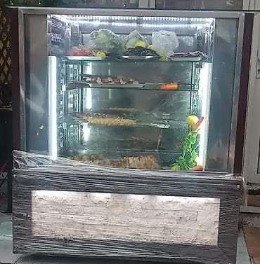 Endirim‼️Kabab vitrini 950 Azn. Ideal veziyyetde. Uzunluq 130sm,eni