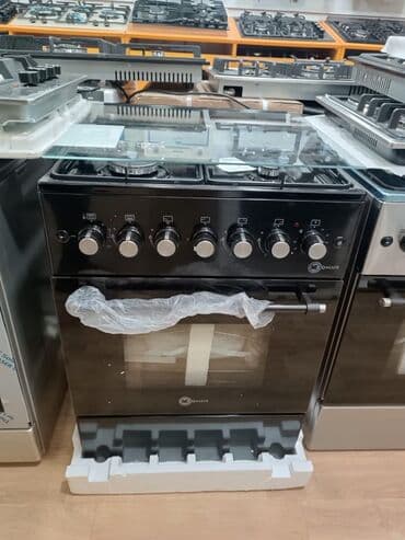 Qarışıq sobası Ayrıca dayanan, 4 gözlü, Yeni