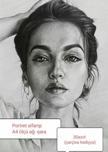 Sifarişlə əl işləri | Rəsm əsərləri, portretlər lalafo.az -da Sifarişlə əl işləri | Rəsm əsərləri, portretlər