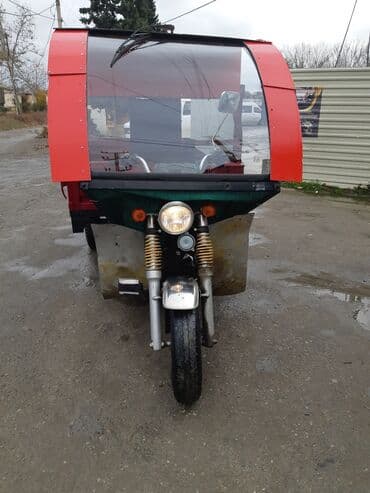 Yükdaşıma üçün üçtəkərli motosiklet (tricycle) - Güclü benzin