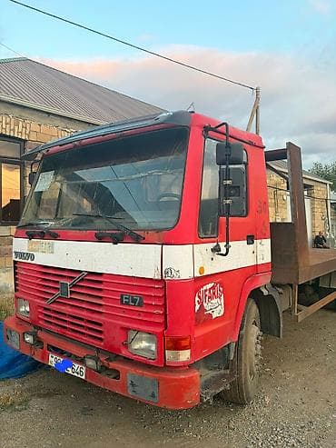 Транспорт: Volvo FL7 yük maşını – bortlu platforma - Model: Volvo FL7 - Kuzov — 2