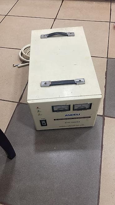 islenmis stabilizatorlar: ANDELI SVC-7500VA – AC Avtomatik Gərginlik Tənzimləyici (Stabilizator) — 1