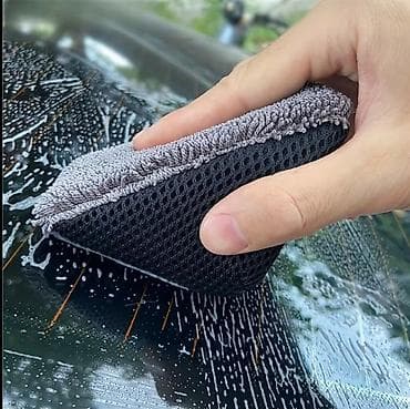 sador disk: Avtomobil yuma və təmizləmə üçün mikrofiber süngər – 1 ədəd — 5