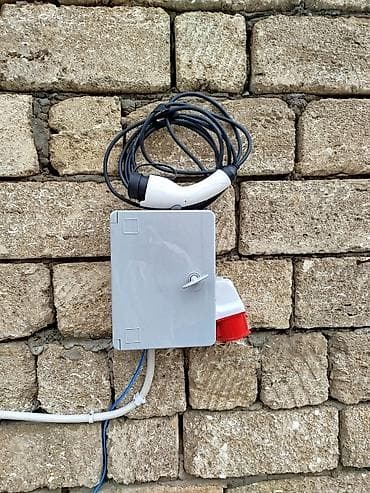 hava kopressoru: EV şarj qurğusu – divara quraşdırılan AC stansiya - Tip: Ev və qaraj — 1