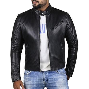 Kurtkalar: Laverapelle Kişi Əsl Quzu Dərisi Dəri Gödəkçə (Cüt Atlı Gödəkçə) - — 1