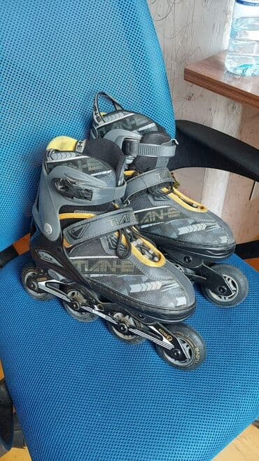 qaşıq dəst: 120 manata alinib 40 manata satiram İnline konki (roller skates) - — 1