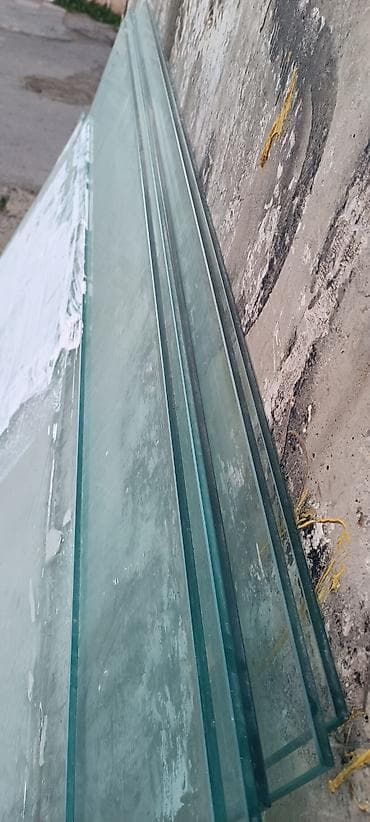 Şüşə panellər – iri ölçülü təcili satılır - Material: şəffaf float — 1