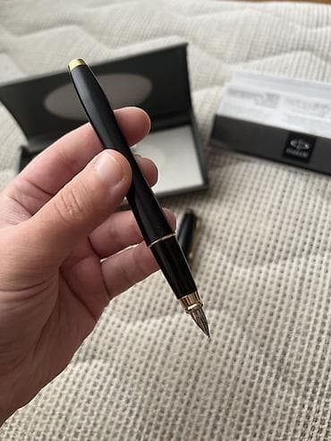 parker qelem: Orijinal Parker pero 2014 cü ildə Fransadan alınıb çox az səliqəli — 4