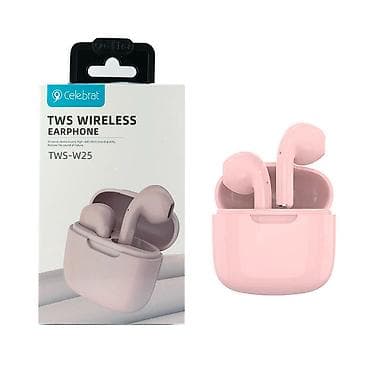 bluetooth qulaqciq: Kateqoriya: Qulaqlıqlar Brend: Celebrat Model: W25 purple Təsvir — 1