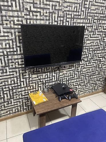 PS2 & PS1 (Sony PlayStation 2 & 1): PS 3- 3 ədəd PS 4- 2 ədəd Televizor 109 Led- 5 ədəd Tv üçün kraşteyn- — 5