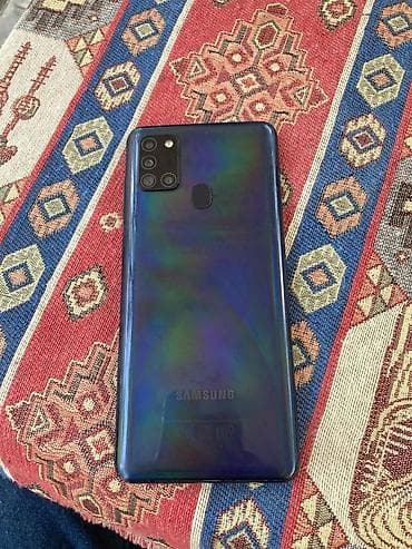 poco f7 ultra: Samsung Galaxy A21S, 32 GB, rəng - Qara, Barmaq izi — 2