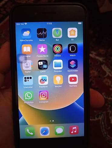en ucuz apple macbook air: IPhone 8 Plus, 64 GB, Qırmızı, Barmaq izi — 5