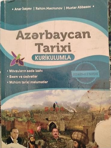 nerd sekilleri: Məhsul: “Azərbaycan Tarixi – Kurikulumla” dərs vəsaiti Müəlliflər — 1