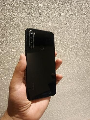 telvonlar: Redmi Note 8, 64 GB, rəng - Qara, Barmaq izi — 1