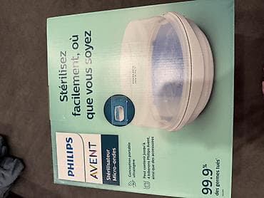 sobalar: Philips AVENT Mikrodalğalı Sterilizator - Portativ və yüngül dizayn — 3