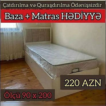 Təknəfərlik çarpayı, Azərbaycan, Yeni — 1