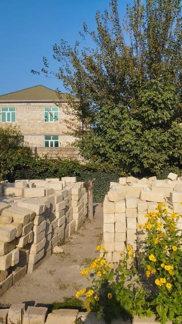 Alçipan: Tikinti üçün nəbati daş (kərpic tipli blok) - Material: təbii daş — 3