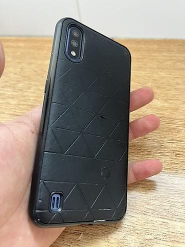 16 kalonka: Samsung Galaxy A01, 16 GB, rəng - Göy, İki sim kartlı — 3