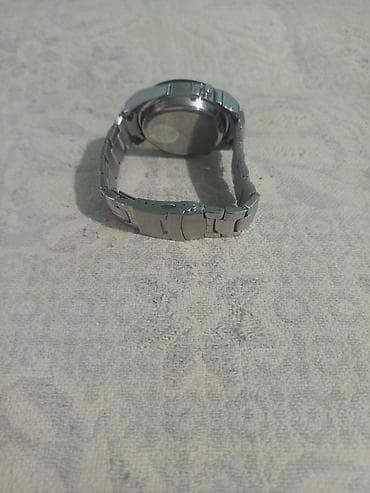 Smart qolbaqlar: Metal qolbaqlı, polad görünümlü kişi saatı analoq əqrəblər və rəqəmsal — 3