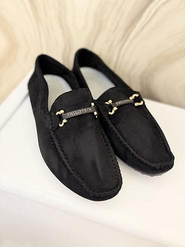 cins kurtqa: Məhsul: Qara mokasin ayaqqabı - Material: yumşaq süet toxuma - Rəng — 3