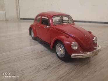Velosiped ehtiyyat hissələri: Model avtomobil – VW Beetle (klassik “Qənbər”) - Miqyas: təxmini 1:24 — 4